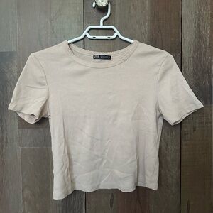 Ribbed Zara Crop Top